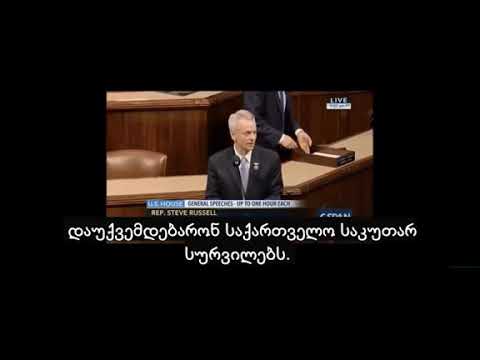 კონგრესმენი სტივ რასელი:  რუსეთის ოლიგარქია საქართველოში