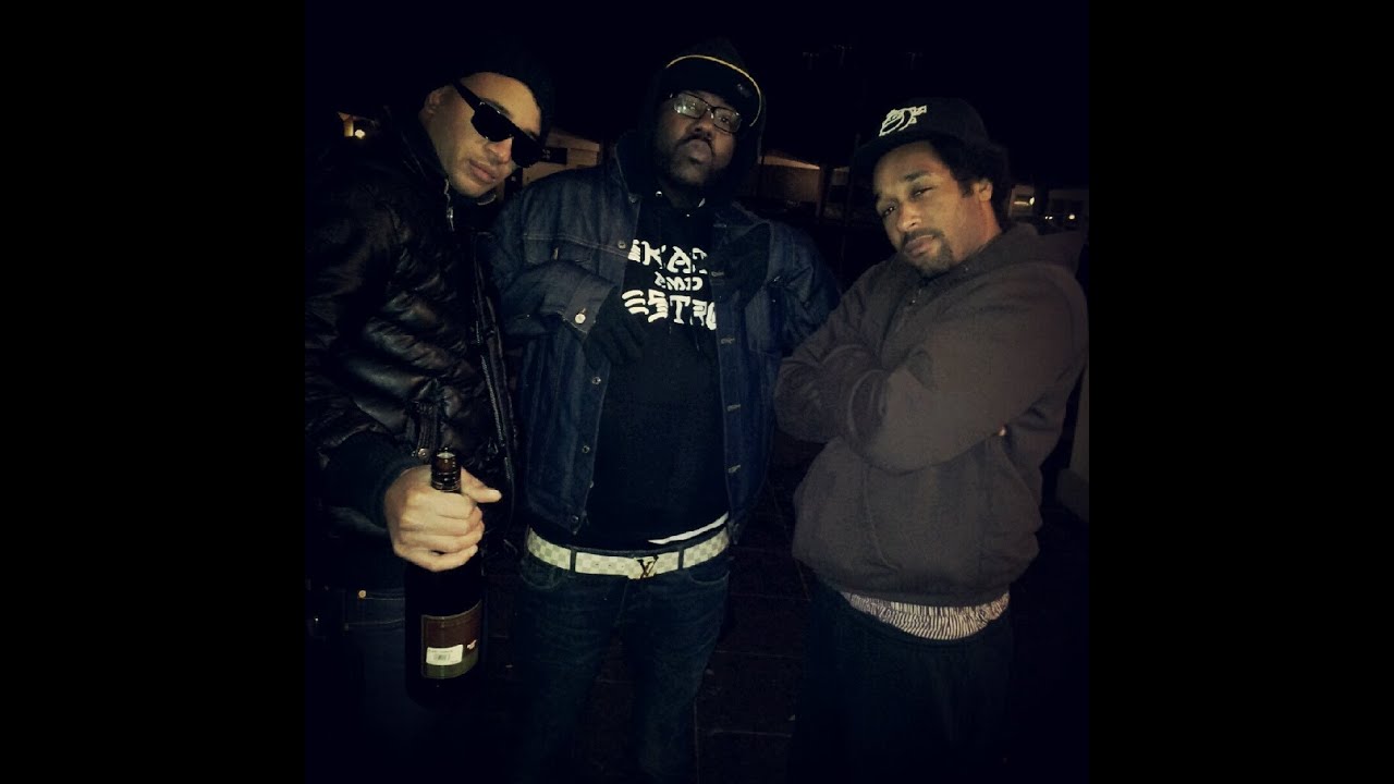 Mistah F.A.B. in the French hood with Desty Corléone (RIP), Aelpéacha and Driver