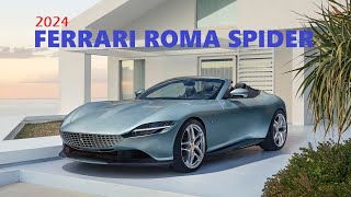 2024 Ferrari Roma Spider 👌 First front-engine soft-top droptop since 1969 screenshot 1