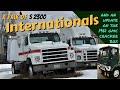 International S2300 Trucks, Old School Semi, Cummins L10