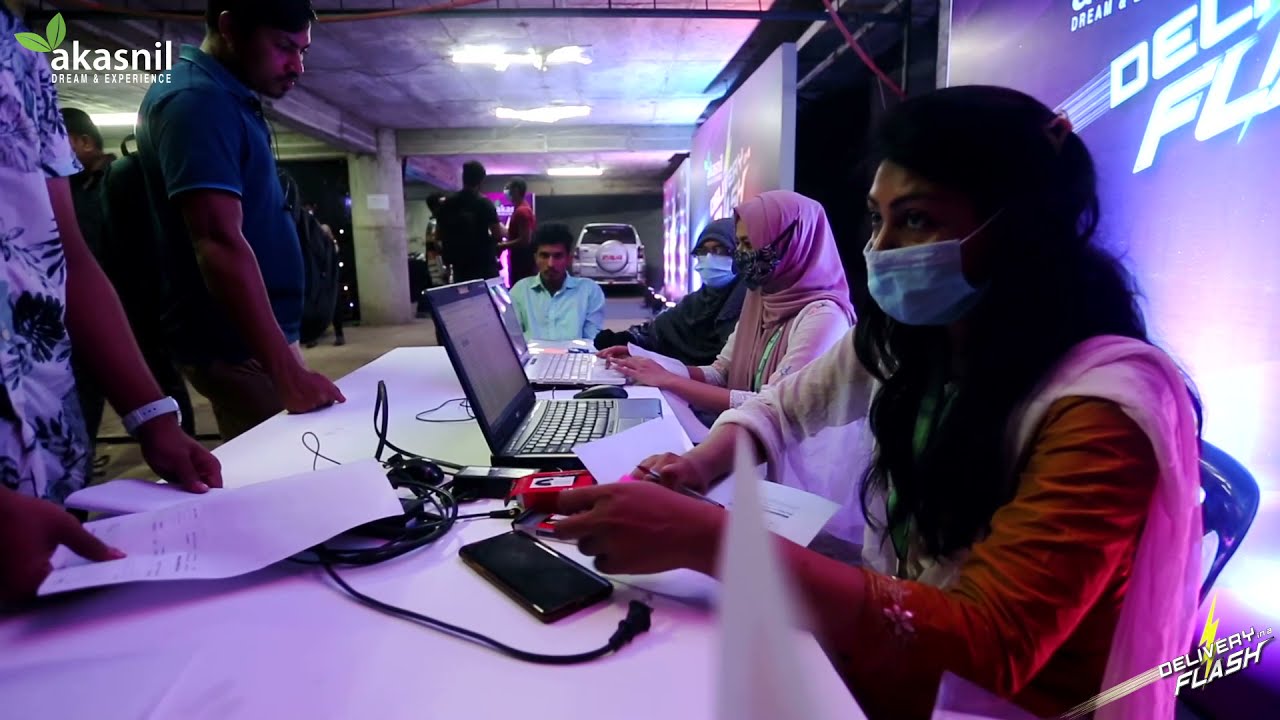Delivery in a flash showreel of akasnil Online shopping। bd E commerce