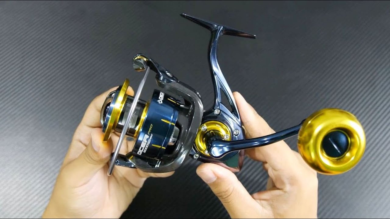 PERPADUAN BODY ALUMUNIUM ROTOR CARBON COMPOSITE & GEAR DI PERBESAR | DAIDO OCEA PRO SW TERBARU