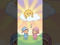 ☀️ Il Sole non Vuole Svegliarsi! | Mondo Arcobaleno #shorts #divertente #youtubekids #cartoon
