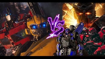 OPTIMUS PRIME & BUMBLEBEE vs SCOURGE, SHATTER & DROPKICK - [TRANSFORMERS] - Epic Supercut Battle!