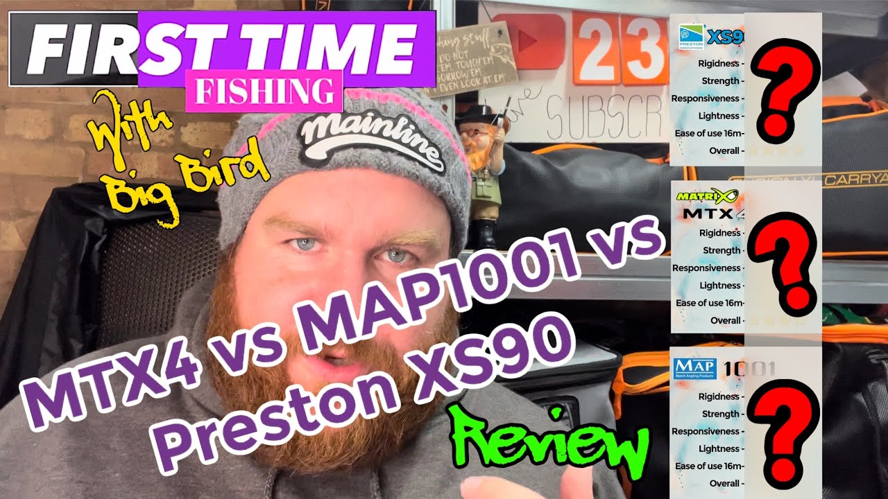 Matrix MTX4 vs MAP 1001 vs Preston XS90 Comparison with Big Bird - YouTube