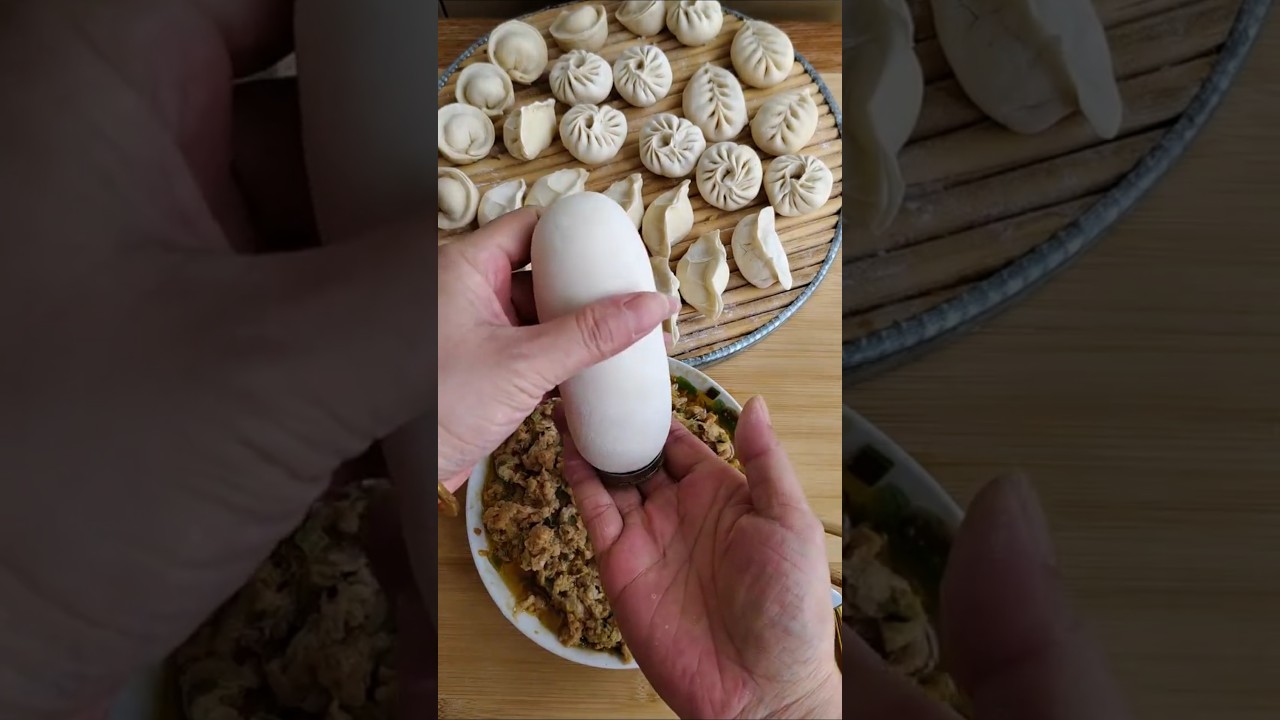 dumpling design video ✨#momo #dumplings #indianfood #momos #foodart #viralfood #foodshorts
