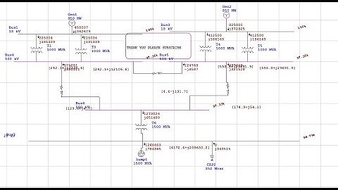 LOAD FLOW ANALYSIS OF A DOUBLY FED INTERCONNECTED SYSTEM on ETAP PART ONE