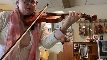 Violin: Vibrato exercises moving out of 3rd position into 1st position