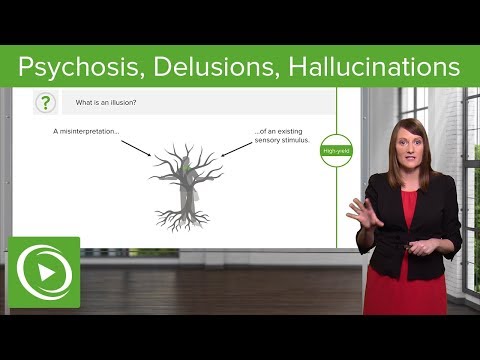 Psychosis, Delusions and Hallucinations – Psychiatry | Lecturio