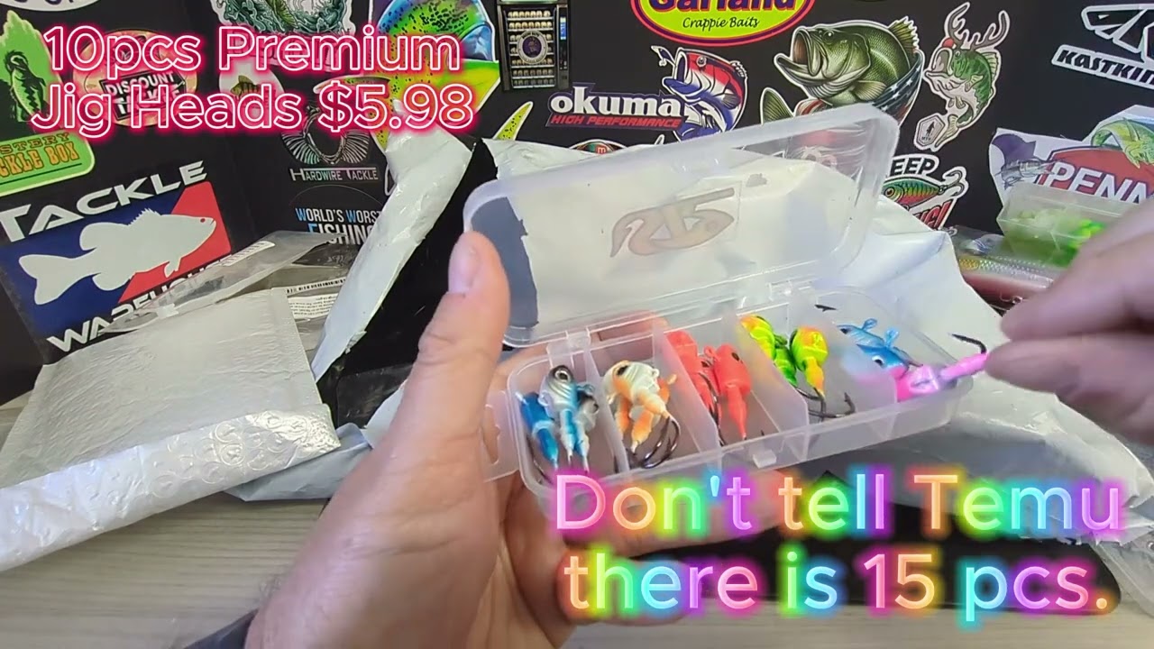 Large Temu Haul Fishing Gear Bag Opening (Episode #57)