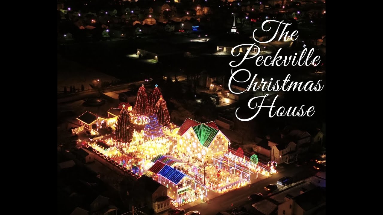 The Peckville Christmas House 2019 YouTube
