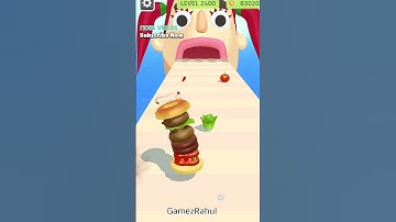Sandwich Runner 🥗 🥖 All Levels  Gameplay 🎮 Walkthrough Android, iOS  Ep - 2142 Level - 2400