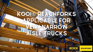 Double Deep KOOI Reach Very Narrow Aisle Trucks