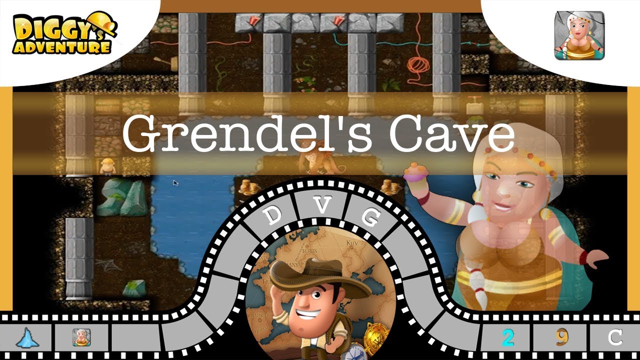 [Frigga] C Grendel's Cave Diggy's Adventure YouTube