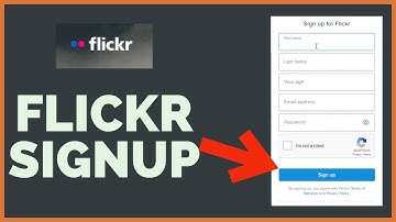 How to Sign-Up Flickr Account | Create Flickr Account | Flickr Account Register 2022