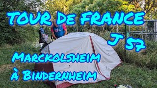 TOUR de FRANCE à pied - J 57 - Marckolsheim à Bindernheim