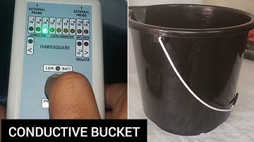 Conductive Bucket || Kinetic Polymers || #kineticpolymers  #conductivebucket