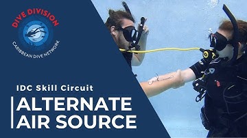 PADI IDC Skill Circuit: Alternate Air Source Stationary (Revised Instructor Development Course)