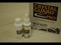 ガラスコーティング【クリスタルガード・プロ】施工手順と親水の感じ