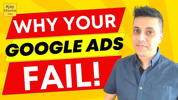 Why Google Ads Fail ( How To Fix Google Ads  2023 ) | Secret Tips By Ajay Dhunna