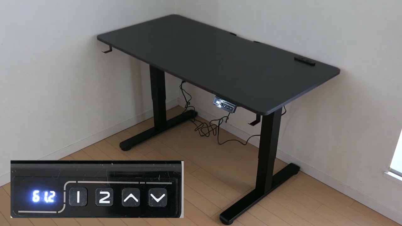 使い易い電動昇降式デスク - ゲーミングデスク ローデスク ロータイプ