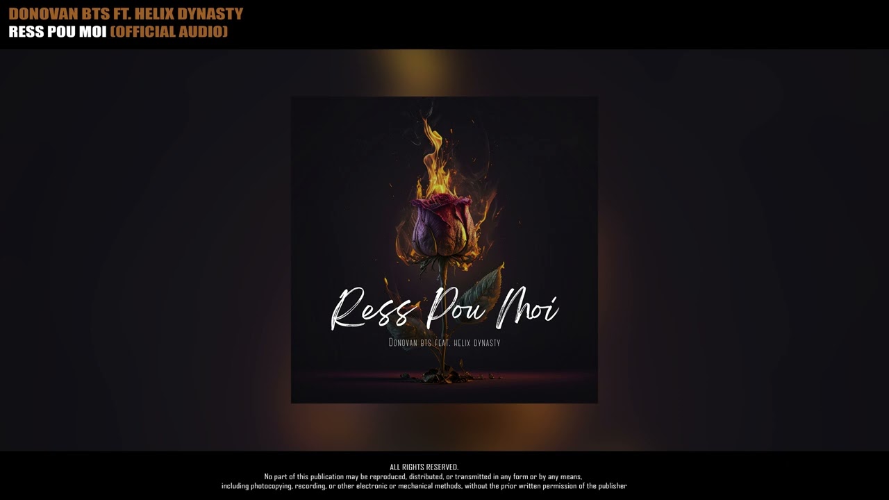 Donovan Bts feat Helix Dynasty   Ress Pou Moi Official Audio