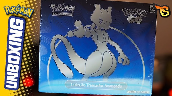 Pokémon go Coleção Treinador Avançado Elite Mewtwo Raro em