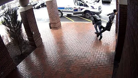 Fancy Footwork by a Good Samaritan Helps Nab Armed Suspect