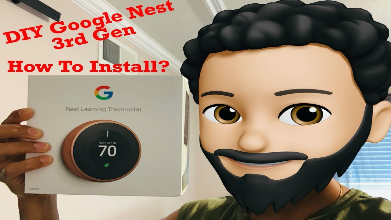 Installing Nest 3rd Gen Thermostat | DIY | Smart Thermostat | AI ...