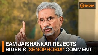 EAM Jaishankar rejects Biden's 'xenophobia' comment | DD India Live