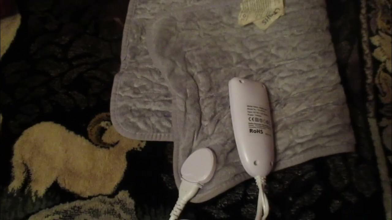 MVI 4701 electric heat pad = for = your penis and testicles YouTube