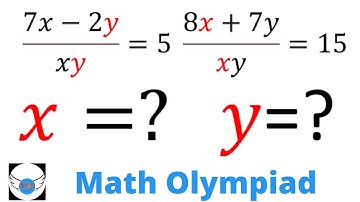 How to Solve Difficult Linear Equation | Math Olympiad Question | Math Olympiad Preparation
