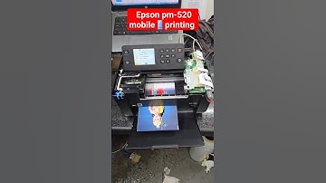 Epson pm-520 mobile📱WiFi printer 🖨 Best quality Photo #epson #printersupport