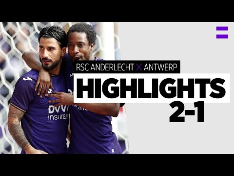 HIGHLIGHTS: RSC Anderlecht - Antwerp FC | 2021-2022 | Big win to make it into the top 3
