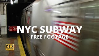 Free Subway Stock Footage  NYC #1