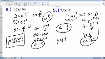 7.7 Write and Apply Exponential and Power Functions