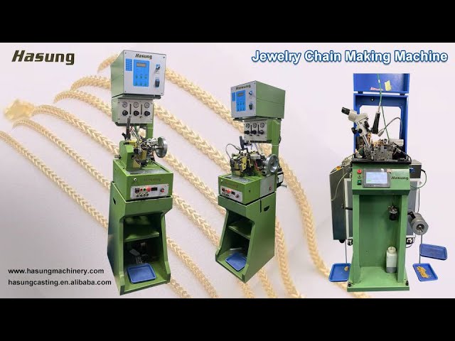 Jewelry Chain Making Machine,Automatic Gold Chain Making Machine for  Bracelet, Necklace, Rope Chains 