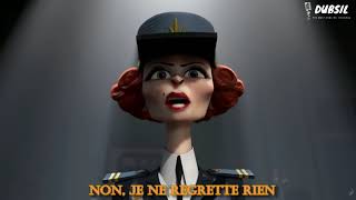 Edith Piaf Non, Je ne regrette rien Animated Lyrics \/\/ Madagascar 3: Europe's Most Wanted \/\/