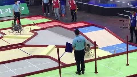 Robocon 2019 - Hanoi Industrial University with  Hung yen University northern area