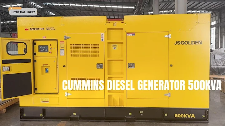 Reliable 500KVA Power: Cummins Diesel Generator with Stamford Alternator and Deepsea Controller