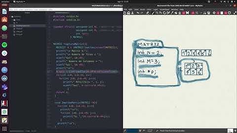 Multiplicación de Matrices con Estructuras y Memoria Dinámica en Lenguaje C.