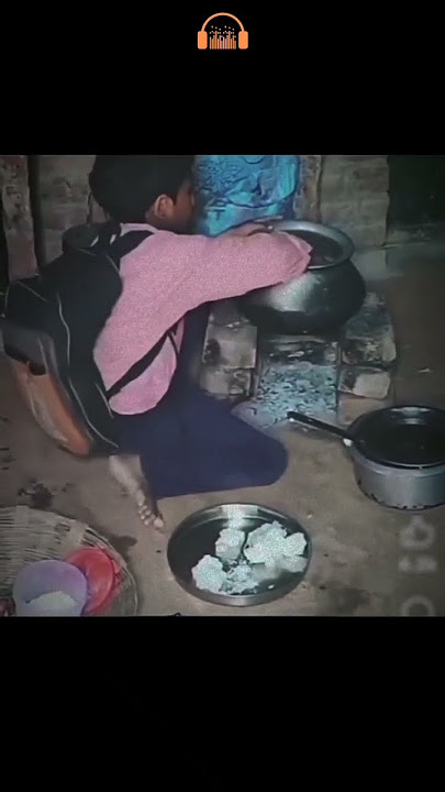 Boy eating rice with salt & water #shorts
