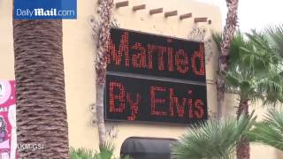 The Viva Las Vegas chapel where Shia LaBeouf married Mia Goth