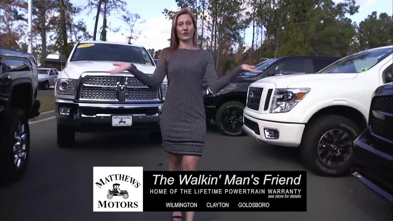Matthews Motors Wilmington, your local preowned truck stop! YouTube