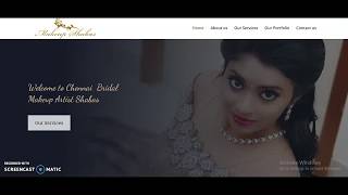 Websitica Technologies - Portfolio | Bridal Makeup Artist | Web Design & Development Projects