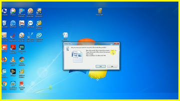 How to set confirmation before deleting file/folder | something techky | windows solution