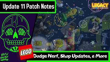 Lego Legacy Heroes Unboxed: Update 11 FULL Patch Notes- Shop Updates, New Campaign, Dodge Nerf