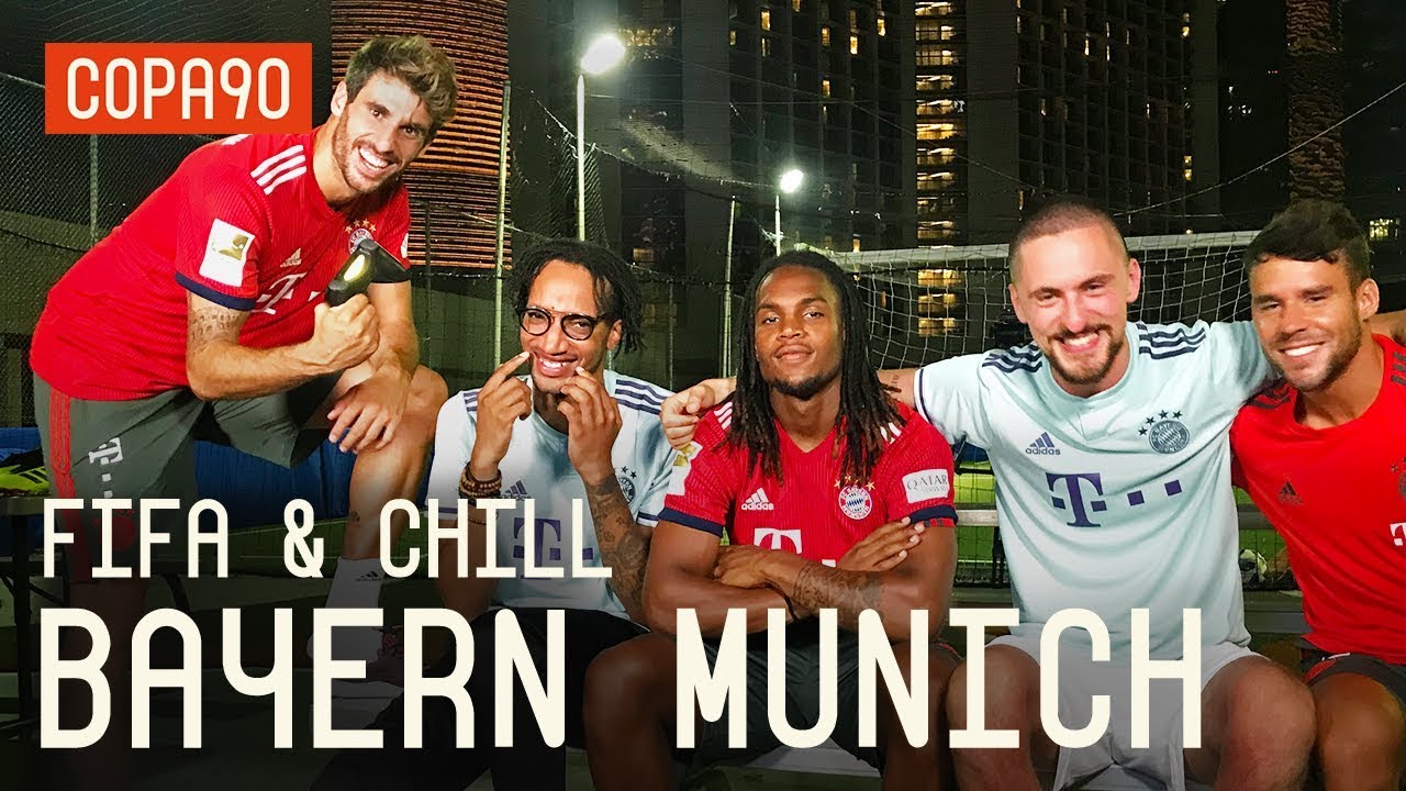 Renato Sanches, Javi Martinez & Juan Bernat! FIFA and Chill with Bayern Munich ft. Poet and Vuj