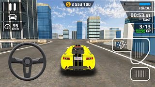 Smash Car Hit 3D - Green Turbo Crash Car Driving Impossible City Stunt - Car Simulator Android Game