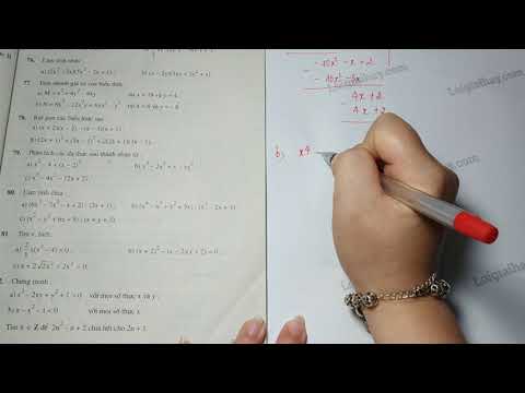 Video Giải bài 80 trang 33 SGK toán 8 tập 1 - youtube